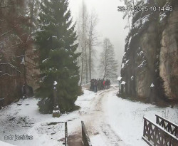 Vstup do skal, Pískovna