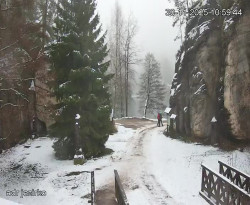 Vstup do skal, Pískovna