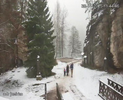 Vstup do skal, Pískovna