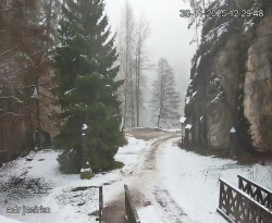 Vstup do skal, Pískovna