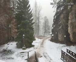 Vstup do skal, Pískovna