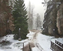 Vstup do skal, Pískovna