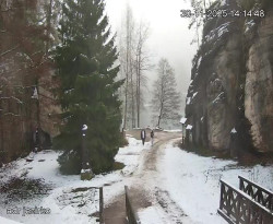 Vstup do skal, Pískovna