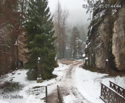 Vstup do skal, Pískovna