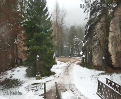 Vstup do skal, Pískovna