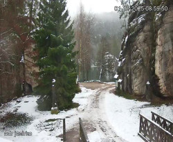 Vstup do skal, Pískovna