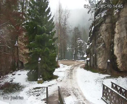 Vstup do skal, Pískovna