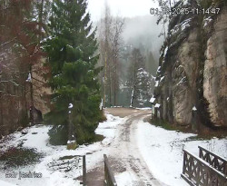 Vstup do skal, Pískovna