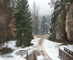 Vstup do skal, Pískovna