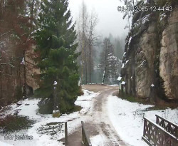 Vstup do skal, Pískovna