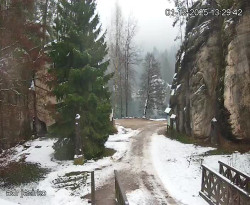 Vstup do skal, Pískovna