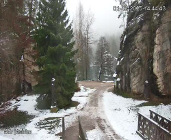 Vstup do skal, Pískovna