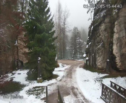 Vstup do skal, Pískovna