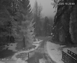 Vstup do skal, Pískovna