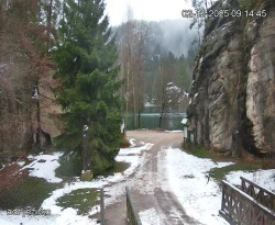 Vstup do skal, Pískovna