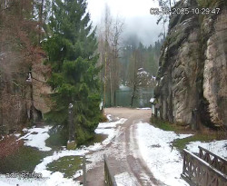 Vstup do skal, Pískovna