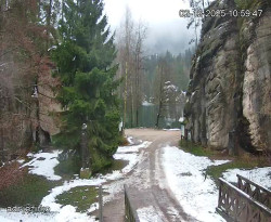 Vstup do skal, Pískovna