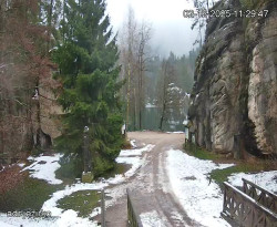 Vstup do skal, Pískovna