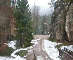 Vstup do skal, Pískovna