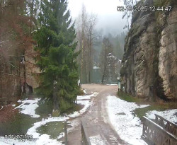 Vstup do skal, Pískovna