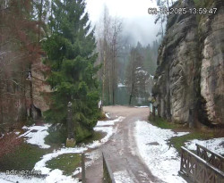 Vstup do skal, Pískovna