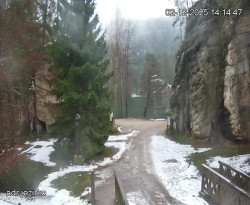 Vstup do skal, Pískovna