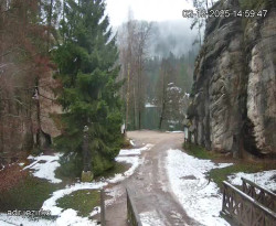 Vstup do skal, Pískovna