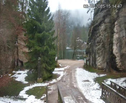 Vstup do skal, Pískovna