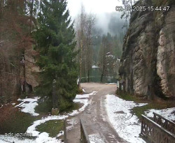 Vstup do skal, Pískovna