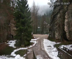 Vstup do skal, Pískovna