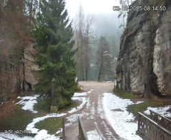 Vstup do skal, Pískovna