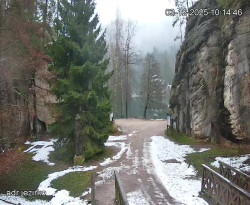 Vstup do skal, Pískovna