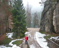 Vstup do skal, Pískovna