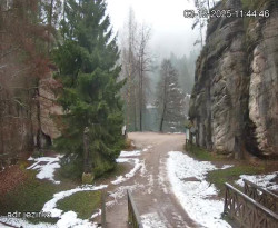 Vstup do skal, Pískovna