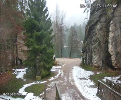 Vstup do skal, Pískovna