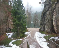 Vstup do skal, Pískovna