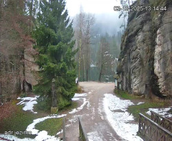 Vstup do skal, Pískovna