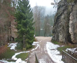 Vstup do skal, Pískovna