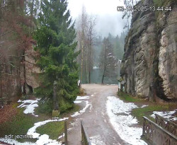 Vstup do skal, Pískovna