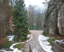 Vstup do skal, Pískovna