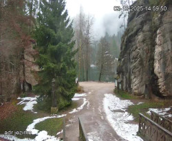 Vstup do skal, Pískovna