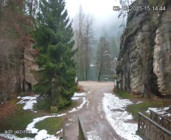 Vstup do skal, Pískovna