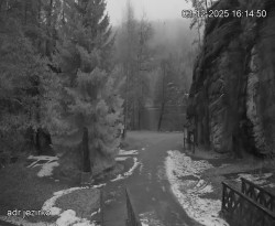 Vstup do skal, Pískovna