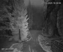 Vstup do skal, Pískovna