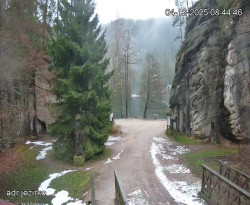 Vstup do skal, Pískovna