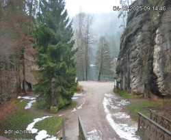 Vstup do skal, Pískovna