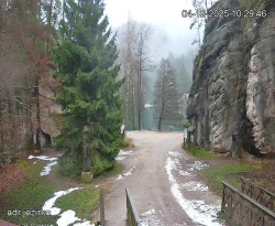 Vstup do skal, Pískovna