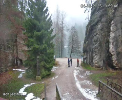 Vstup do skal, Pískovna