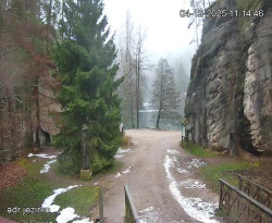 Vstup do skal, Pískovna