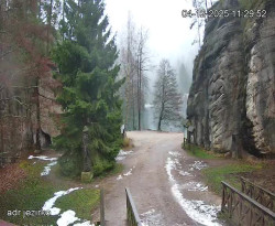 Vstup do skal, Pískovna